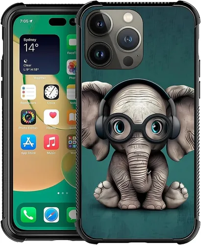 Vista 152 de Funda compatible con iPhone 8 Plus, diseño de oso de bosque otoñal, a prueba de golpes, antiarañazos, carcasa trasera de policarbonato duro
