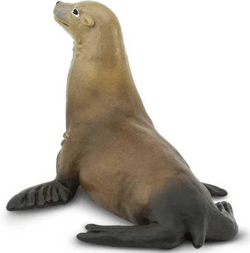Vista 5 de Safari Ltd. Figura de león marino – Figura detallada de modelo de plástico de 3.1 pulgadas – Divertido juguete educativo para niños, niñas y niños a