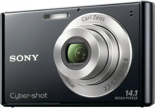Vista 2 de Sony DSC-W330 Cámara digital de 14.1MP con zoom de gran angular 4x con estabilización de imagen de disparo constante digital y LCD de 3.0 pulgadas