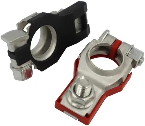 Vista 2 de Suitable for 1 pair Car Positive Negative Battery Terminal Connector Set for Nissan Altima Maxima Sentra Murano Pathfinder 243407F000