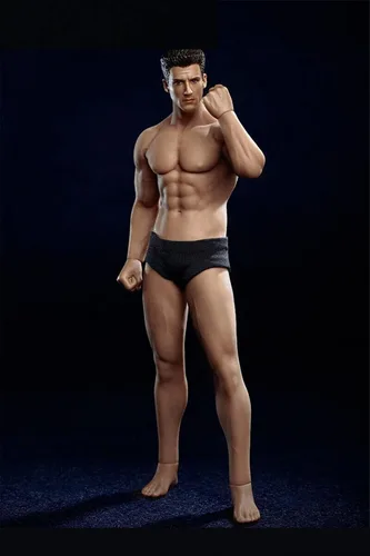 Vista 4 de Fremego Figura de Acción Masculina a Escala 1/12, Cuerpo de Muñeca de Figura de Acción Masculina Súper Flexible sin Costuras de 6 Pulgadas Colección
