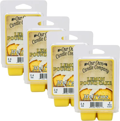 Vista 64 de Our Own Candle Company Premium Wax Melt, Grandma's Kitchen, 6 cubos, 2.4 oz (paquete de 4)