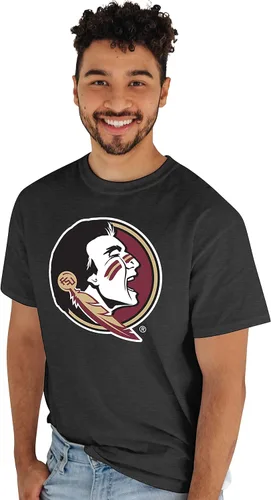 Vista 69 de Blue 84 Camiseta NCAA para hombre, icono de color del