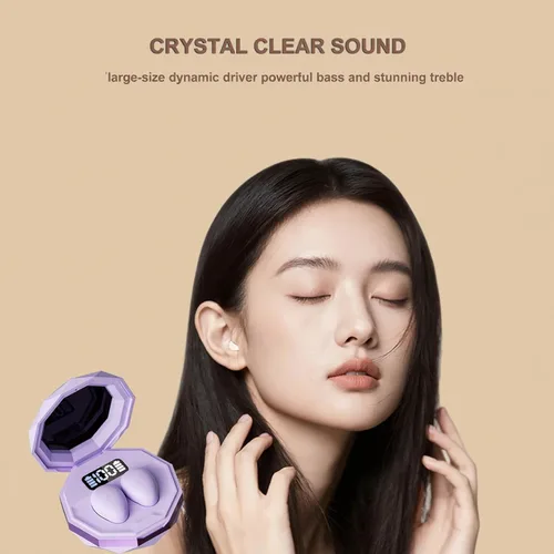 Vista 5 de Xmenha Auriculares Bluetooth Mini Pequeños Invisibles más Pequeños Inalámbricos Bluetooth Ocultos para Trabajo Micro Diminutos Auriculares Discretos
