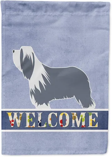 Vista 198 de Caroline's Treasures BB5552GF Affenpinscher Bandera de bienvenida para jardín, bandera decorativa para patio exterior, patio, parterres