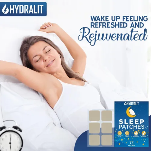 Vista 6 de Parches para dormir para adultos, parche extra fuerte para ayudar a dormir, melatonina, noches reparadoras, fórmula liberada por el tiempo