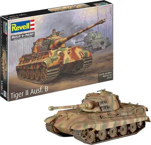 Vista 9 de Revell Gmbh 03262 Pzkpfw VI Ausf H Tiger Tank Kit de modelo, escala 1: 72