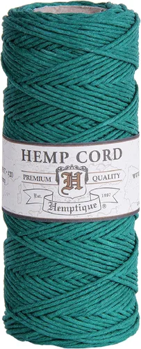Vista 32 de Hemptique - Carrete de cordón de cáñamo 100 % - 62.5 m de hilo de cáñamo - Hecho con amor - Hilo de cordón de 20 ~ 1 mm para hacer joyas, macramé