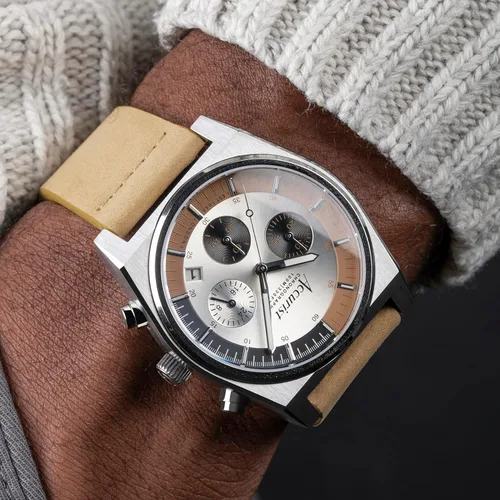 Vista 2 de Accurist Origin - Reloj de cuarzo de 1.614in para hombre con cronógrafo analógico