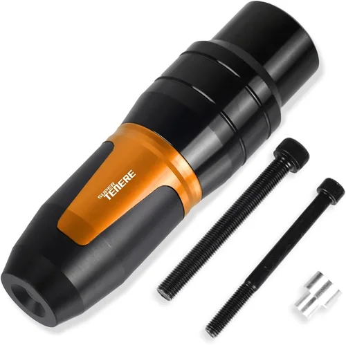 Vista 10 de Para XTZ750 XT660Z XT 660 Z XTZ1200 XT1200Z / ZE Super Tenere XTZ 1200 Escape Frame Sliders Crash Pads Protector Falling Frame Sliders Anticaída