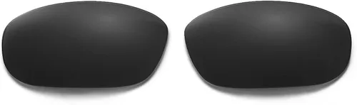 Vista 3 de Gafas de sol de repuesto Walleva Oakley Pit BOSS II de titanio polarizado + negro