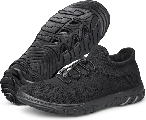 Vista 6 de SILLENORTH Zapatos de agua para hombre y mujer, de secado rápido, zapatos de agua para el agua, zapatos casuales para caminar, para buceo, natación