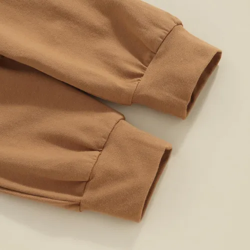Vista 7 de Conjunto de traje de cumpleaños para bebé niño, camiseta de manga corta y pantalones largos, ropa de verano