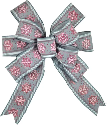 Vista 5 de Wreath Bow for Add On Attachments to Staircase, Garlands, Lanterns - Customized (Christmas Black Tree, Set of 1)