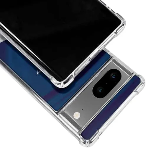 Vista 3 de Skinit Funda transparente compatible con Google Pixel 7a, diseño oficial de los Dallas Cowboys de la NFL