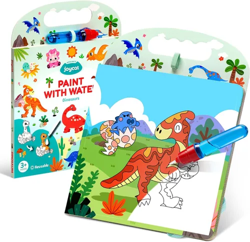 Vista 20 de JoyCat Libro para colorear de agua oceánica para niños pequeños de 1 a 3