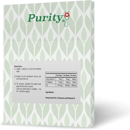 Vista 9 de Parches de aceite de cáñamo - 90 parches - 30 mg por parche