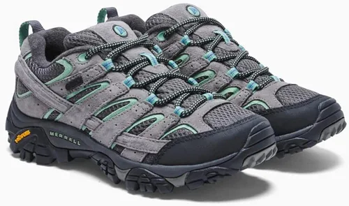 Vista 4 de Merrell Moab 2 - Zapatos de senderismo impermeables para mujer