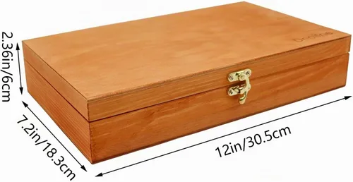 Vista 7 de Soporte para monedas de madera de 0.787-1.811 in, 120 cápsulas de monedas altamente transparentes con junta de espuma, soporte para coleccionista