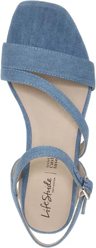 Vista 7 de LifeStride Sandalias Julep con correa al tobillo para mujer