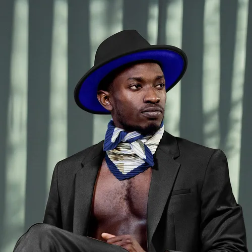 Vista 7 de Sombreros Fedora de ala ancha para mujeres y hombres, sombrero de vestir de dos tonos, sombrero de fieltro de Panamá en dos tamaños Audlt