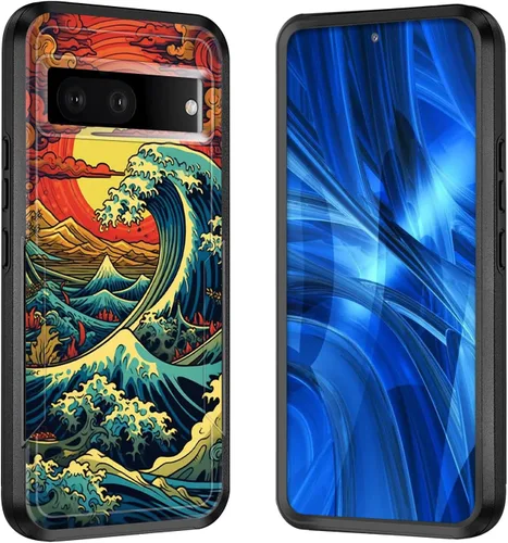 Vista 37 de Funda para Pixel 7A, [probada contra caídas de grado militar] Funda protectora resistente a prueba de golpes para Google Pixel 7A de 6.1 pulgadas