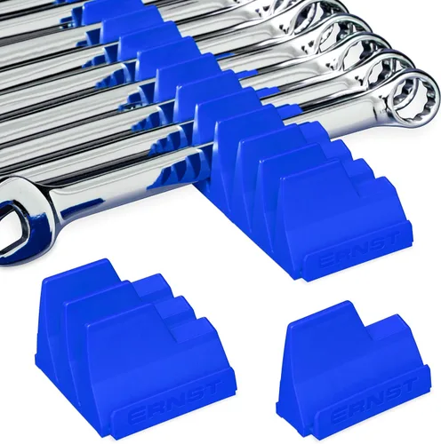 Vista 13 de Ernst Manufacturing Wrench Pro - Organizador modular de llaves inglesas para 40 llaves inglesas (Hi-Viz) - Fabricado en los Estados Unidos