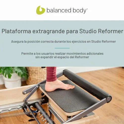 Vista 5 de Extensor de plataforma de gran tamaño para Studio Reformer, gimnasio
