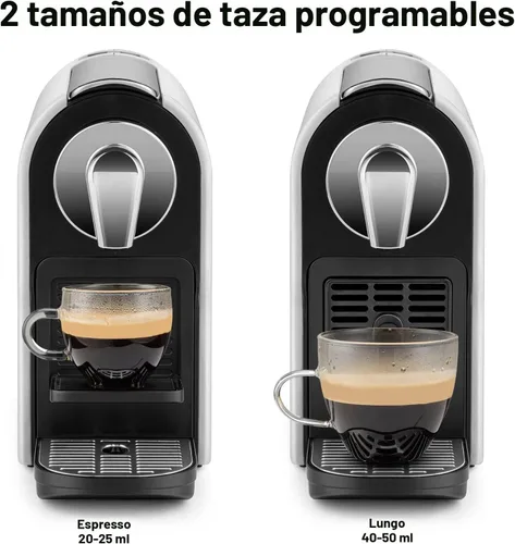 Vista 3 de beanglass - Máquina de cápsulas de espresso para el hogar, cafetera de cápsulas para cápsulas originales NS, bomba de alta presión de 20 bares