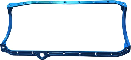 Vista 9 de SBC Junta de cárter de aceite azul para Pre 1979 Early Chevy SB 265 283 327 350 383 400