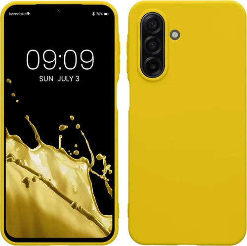 Vista 27 de kwmobile Funda compatible con Samsung Galaxy A12 - Funda protectora de silicona TPU suave y delgada - Azul Báltico