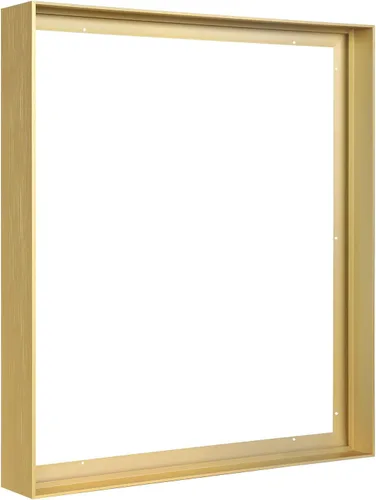 Vista 14 de Marco flotante de lienzo para pinturas al óleo de 11 x 14 pulgadas, marcos flotantes de metal para bricolaje con 1.5 pulgadas de profundidad