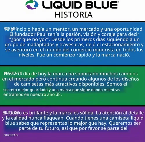 Vista 5 de Liquid Blue Camiseta Good and Evil de talla grande para hombre