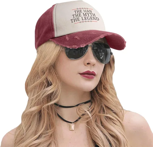 Vista 7 de Weddings Officiant Marriage Womens Hat Man Myth Legend Officiant Tennis Hat