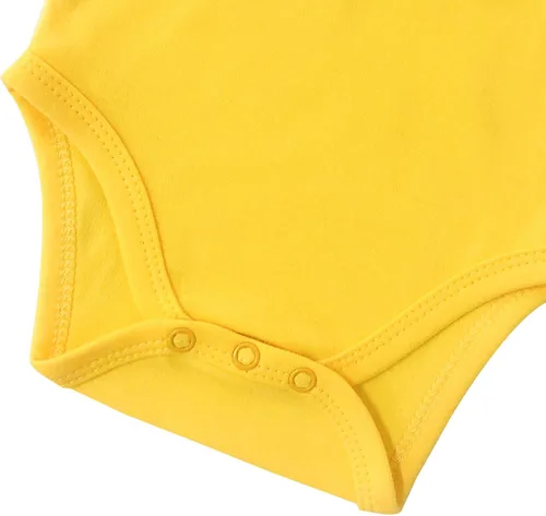 Vista 5 de ROMPERINBOX Unisex Baby Onsies Solid Baby Bodysuit Romper Blank for 0-24 Months Boys Girls