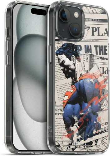 Vista 68 de Head Case Designs Officially Licensed Superman DC Comics Collage 80th Anniversary Gel Case [Military Grade Protection] Compatible with Apple iPhone
