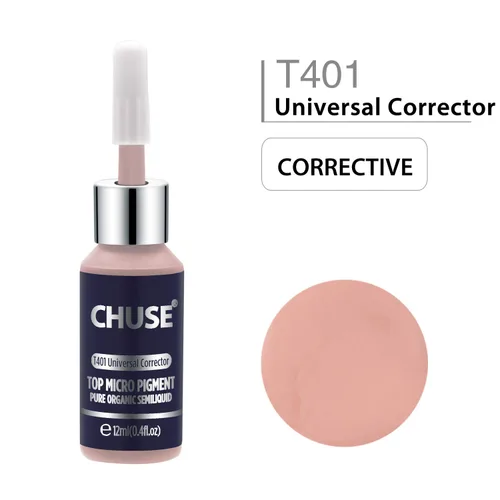 Vista 2 de CHUSE Pigmentos correctores de mezcla PMU 0.4oz/0.4 fl oz (T401 Universal Corrector)
