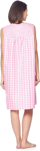 Vista 4 de Casual Nights Vestido para la casa con cierre de mujer sin mangas Bata para dormir Prenda para dormir
