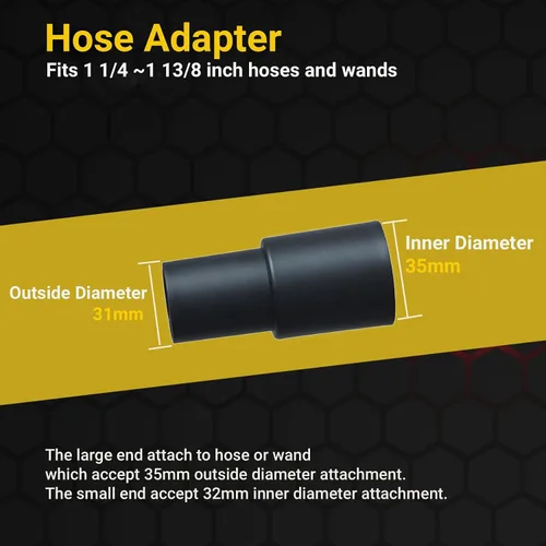 Vista 2 de Juego de cepillos de repuesto para aspiradora en vacío (1 1/4 pulgadas)