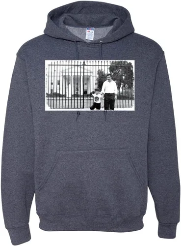 Vista 17 de Pablo Escobar Medellin Cartel Cocaine Cowboys White House Picture Pop Culture Unisex Graphic Sudadera con capucha