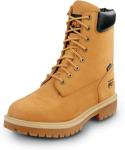 Vista 7 de Timberland PRO 8IN para hombre, puntera de acero, EH, MaxTrax antideslizante, bota WP