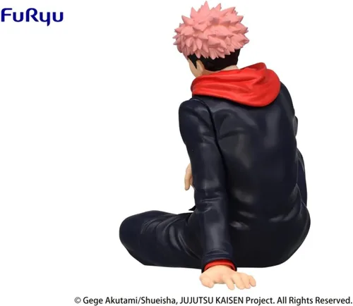 Vista 6 de Furyu Jujutsu Kaisen: Figura de parada de fideos de Yuji Itadori, multicolor