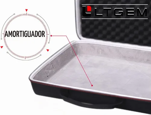Vista 4 de LTGEM - Funda compatible con AKAI Professional MPC Live II/Live Drum Machine con bolsa para accesorios y correa para el hombro