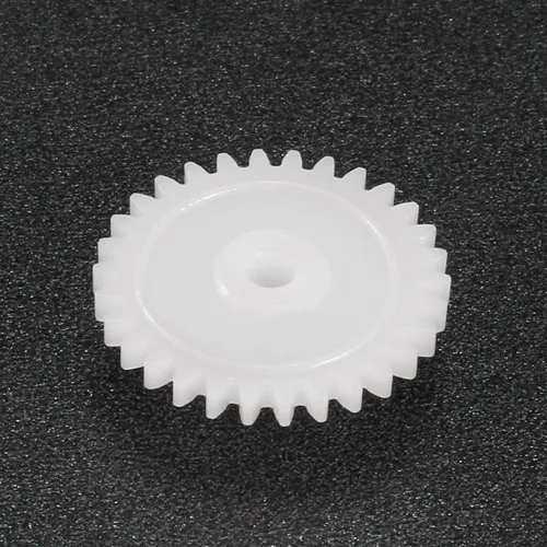 Vista 3 de uxcell 20 piezas de engranajes de plástico 30 dientes modelo 30102B engranaje de reducción engranajes de gusano de plástico para RC coche robot motor