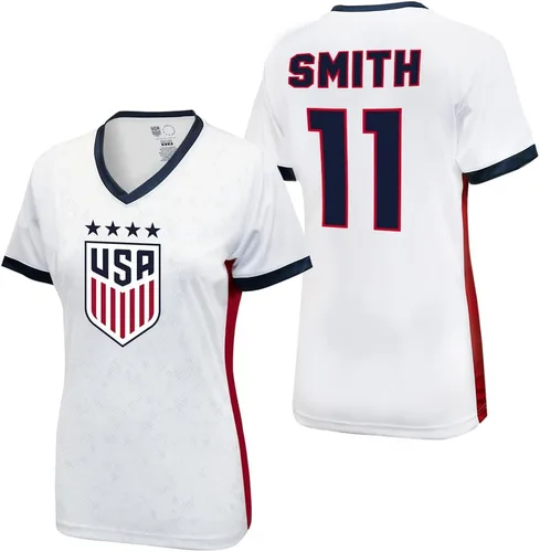Vista 13 de Icon Sports U.S. Women Soccer Game Day Tee - Camiseta Unisex para Adulto de Manga Corta de Poliéster con Licencia Oficial