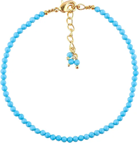 Vista 13 de TGH Pulsera de cuentas naturales con piedras preciosas microfacetadas, joyería para ella, cristales curativos energéticos de piedra natal, cadena
