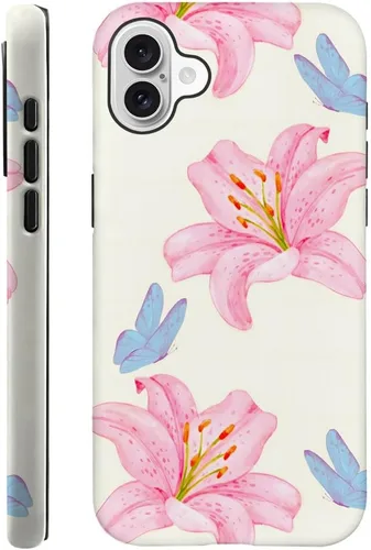 Vista 10 de Compatible con iPhone 13, Funda para teléfono duradera y a prueba de golpes con diseño de estantería de otoño - Calabaza de otoño Otoño Otoño