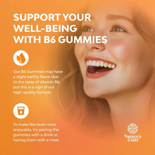 Vista 2 de Gomitas de vitamina B6 de 50 mg para náuseas de embarazo, bayas - 30