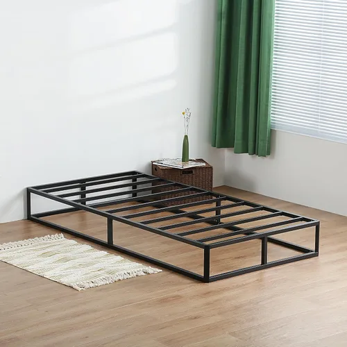 Vista 15 de Marco de cama de metal moderno Olee Sleep de 9.0 in