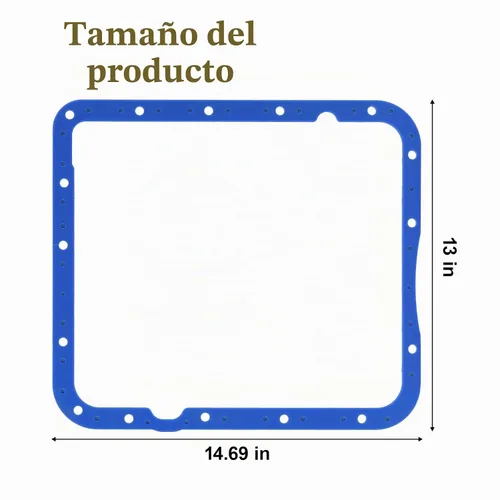 Vista 2 de 93104 Junta de cárter de aceite de transmisión compatible con Moroso 4L60E, 700R4